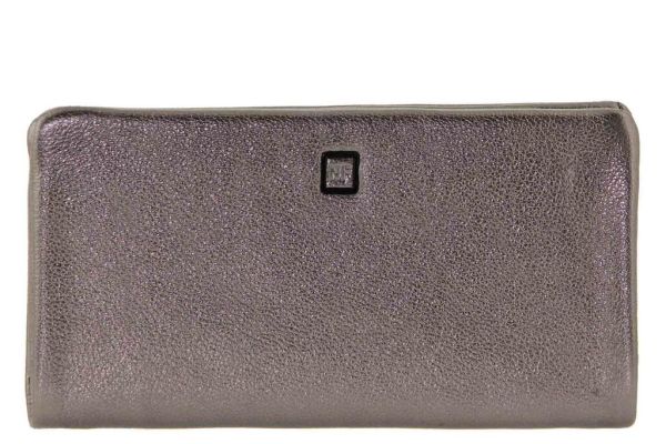 Women's leather wallet silver Nina Farmina K 3288-18