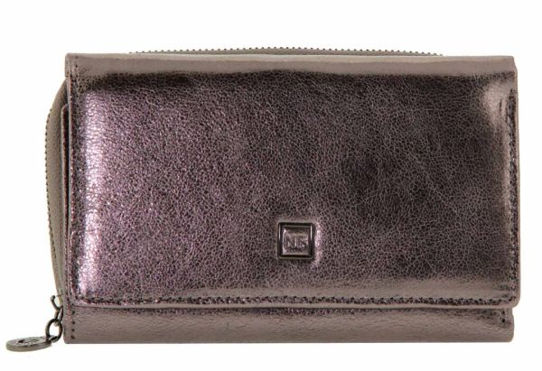 Silver leather wallet Nina Farmina K 9312-18
