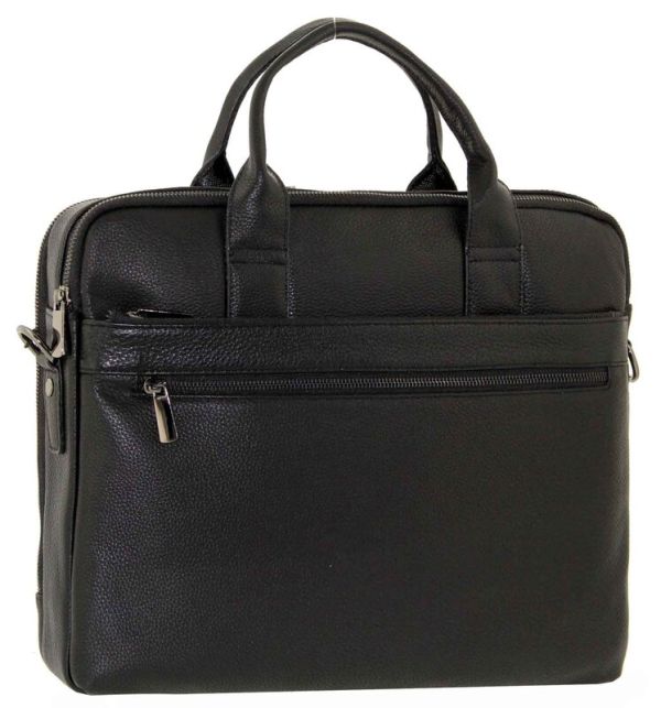 Men's leather bag with two compartments for A4 format M 5500j