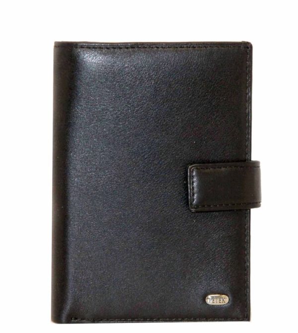 Men's leather document wallet Petek K 1722j