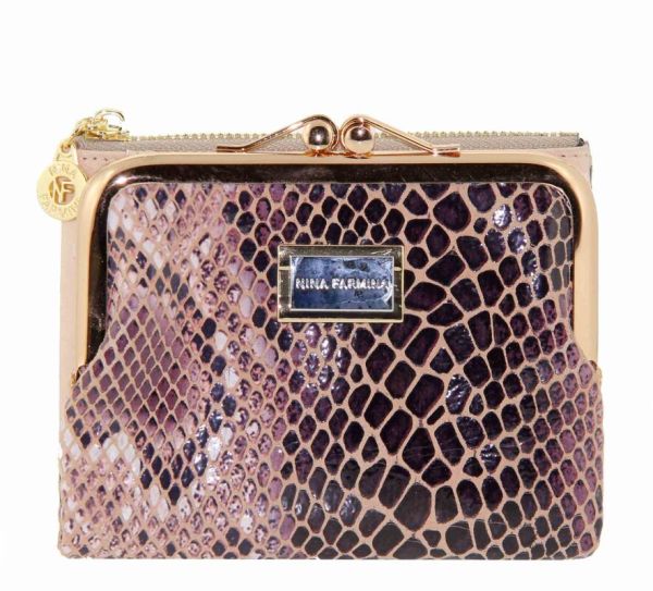 Python leather wallet Nina Farmina K 6133-041