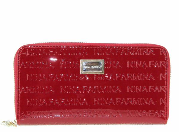 Leather wallet Nina Farmina K 9285-026