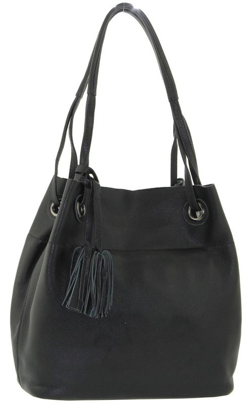 Leather bag with two handles LMR 750j