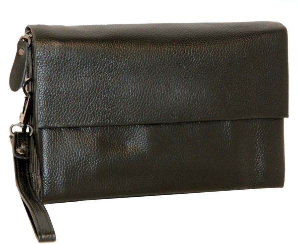 Men's leather clutch with flap M 3559-2j