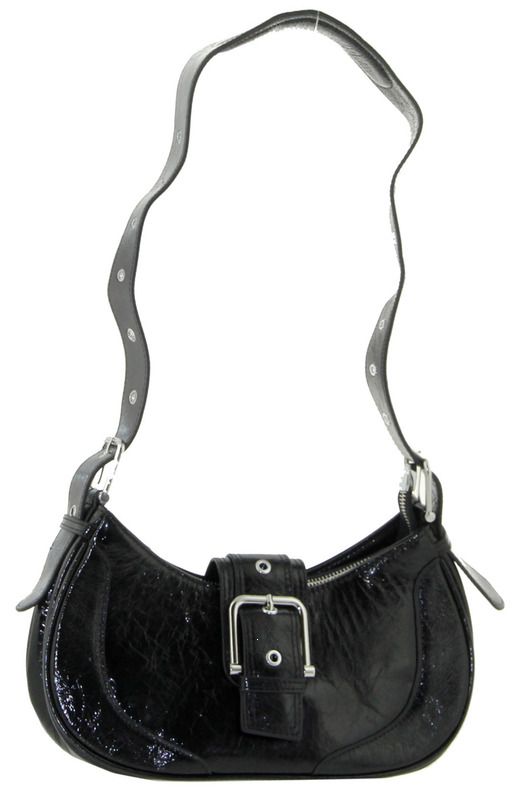 Patent leather bag cross body model Polina & Eiterou W 3205j