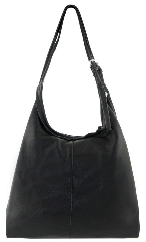 Large leather bag with leather lining Polina & Eiterou W 5929j